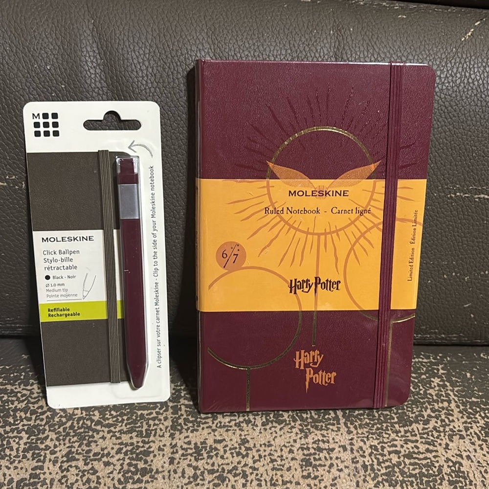 Moleskine Harry Potter notebook & pen set